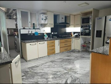 Kitchen in 2 BHK Apartment at Excellaa Panama Park, Lohgaon – for Rent