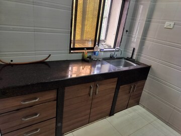 Kitchen in 2 BHK Apartment at Safal Park, Nerul – for Rent