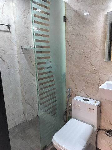 Bathroom in 2 BHK Apartment at Safal Park, Nerul – for Rent