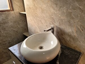 Bathroom in 3 BHK Builder Floor at Green Fields Colony – for Sale