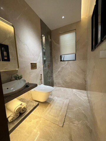 Bathroom in 2 BHK Apartment at Sunteck Sky Park, Mira Road – for Sale