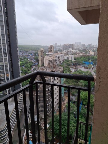 Balcony in 1 BHK Apartment at Sanghavi Orchid, Mira Road – for Rent