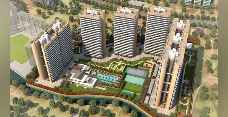 Exterior View, kumar-prospera-hadapsar 2 Bedroom 870 Sq.Ft. Apartment In Hadapsar Pune 8708671