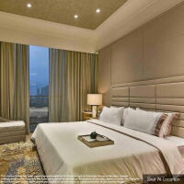 Bedroom in 5 BHK Apartment at Rustomjee Crown, Prabhadevi – for Rent