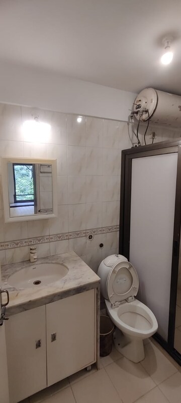 Bathroom in 3 BHK Apartment at Nirvana Apartment, Bandra West – for Rent