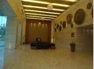 Bathroom in  Office Space at Savvy Shapath V, Prahlad Nagar – for Rent
