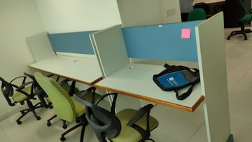 Team Area in  Office Space at Savvy Shapath V, Prahlad Nagar – for Rent