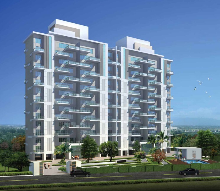 Exterior View, karia-konark-bella-vista 3 Bedroom 1883 Sq.Ft. Apartment In Magarpatta Road Pune 8708823