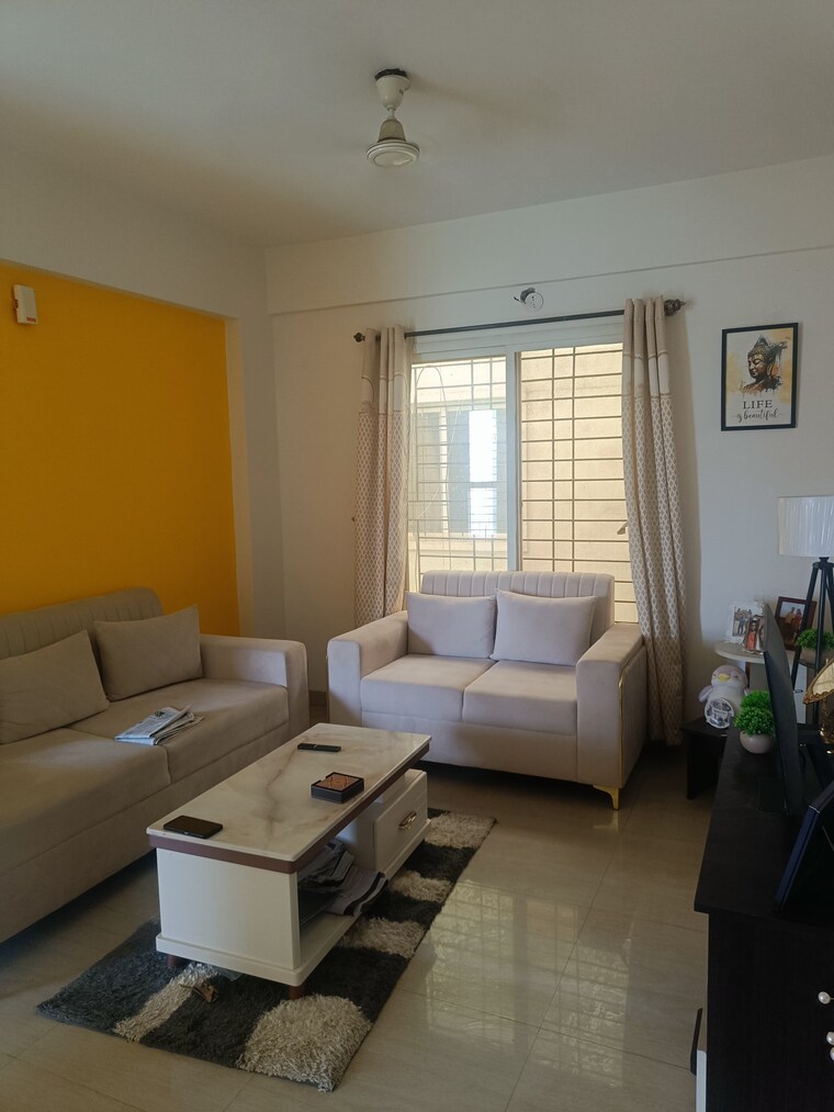Living Room, balaji-elegance 2 Bedroom 1250 Sq.Ft. Apartment In Whitefield Bangalore 8708804