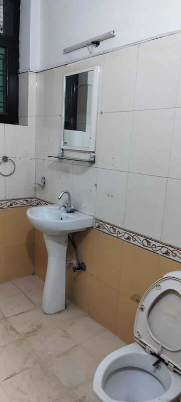 Bathroom in 3 BHK Independent House at RWA Apartments Sector 50, Sector 50 – for Rent