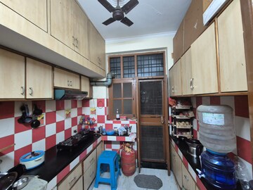 Kitchen in 2 BHK Builder Floor at Palam Vihar – for Rent
