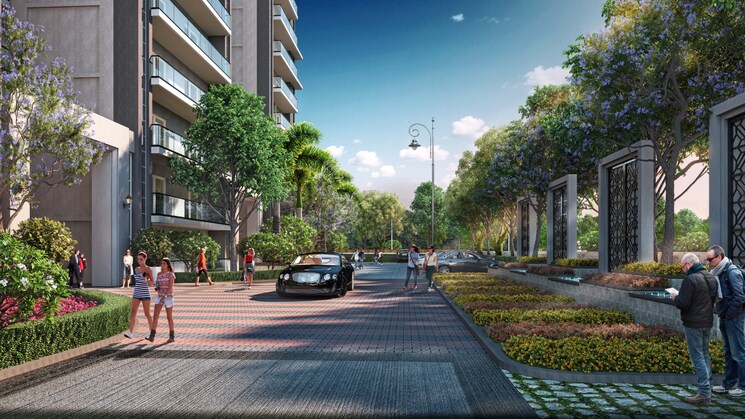 Exterior View, oro-constella 5 Bedroom 2670 Sq.Ft. Penthouse In Sushant Golf City Lucknow 8708939