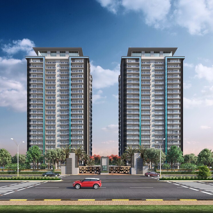 Exterior View, oro-constella 5 Bedroom 2670 Sq.Ft. Penthouse In Sushant Golf City Lucknow 8708939
