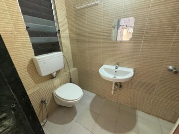 Bathroom in 2 BHK Apartment at DB Orchid Ozone, Dahisar East – for Rent