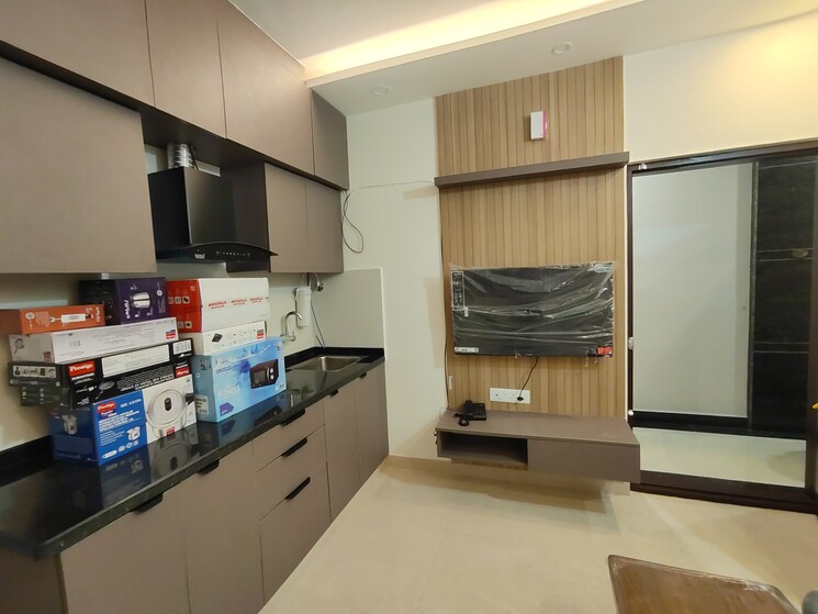 Kitchen, hsr layout 1 Bedroom 500 Sq.Ft. Apartment In Hsr Layout Bangalore 8708989