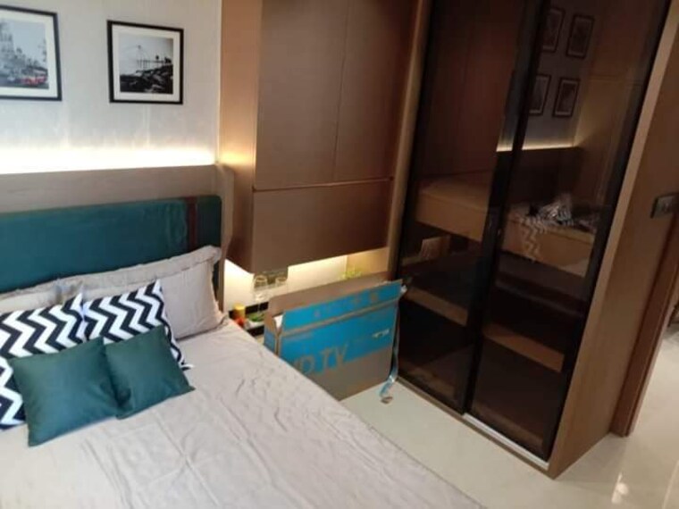 Living Room, agarwal-exotica 1 Bedroom 715 Sq.Ft. Apartment In Vasai East Palghar 8709061