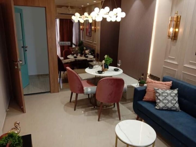 Living Room, agarwal-exotica 1 Bedroom 715 Sq.Ft. Apartment In Vasai East Palghar 8709061