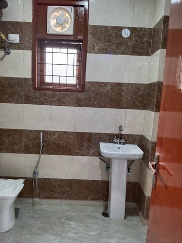 Bathroom in 3 BHK Apartment at Panchsheel Vihar – for Rent
