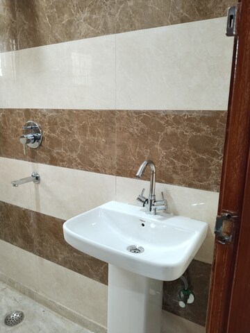Bathroom in 3 BHK Apartment at Panchsheel Vihar – for Rent