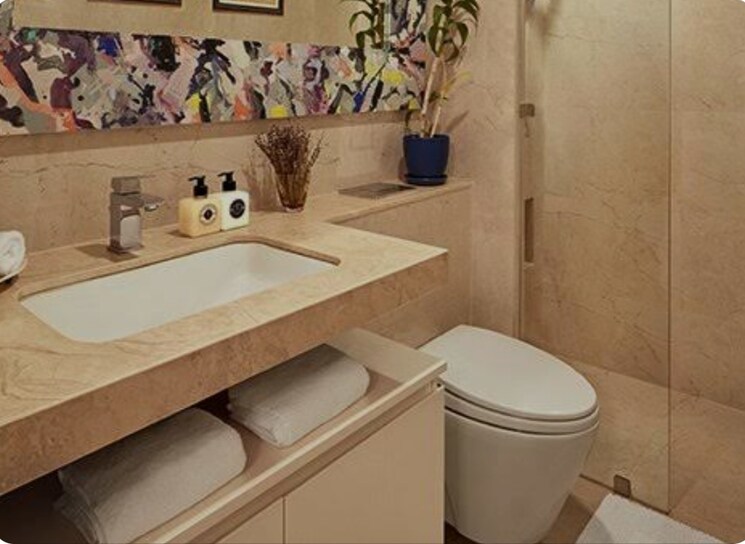Bathroom, hiranandani-zen 1 Bedroom 382 Sq.Ft. Apartment In Powai Mumbai 8709068