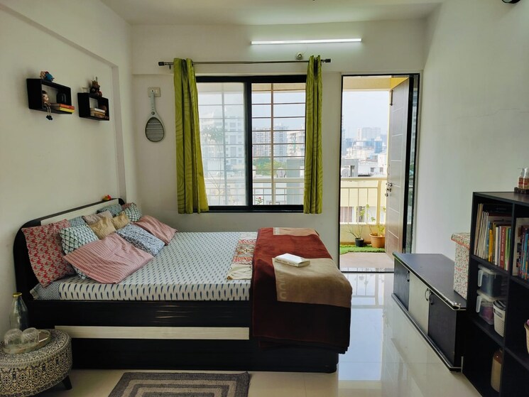 Bedroom, kiran-sparsh 3 Bedroom 1250 Sq.Ft. Apartment In Baner Pune 8709060