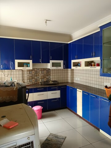 Kitchen in 3 BHK Apartment at Panchsheel Greens, Sector 16 Greater Noida – for Rent