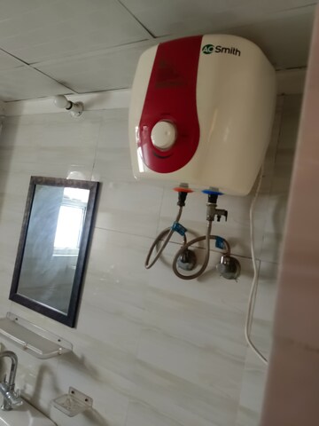 Bathroom in 3 BHK Apartment at Panchsheel Greens, Sector 16 Greater Noida – for Rent