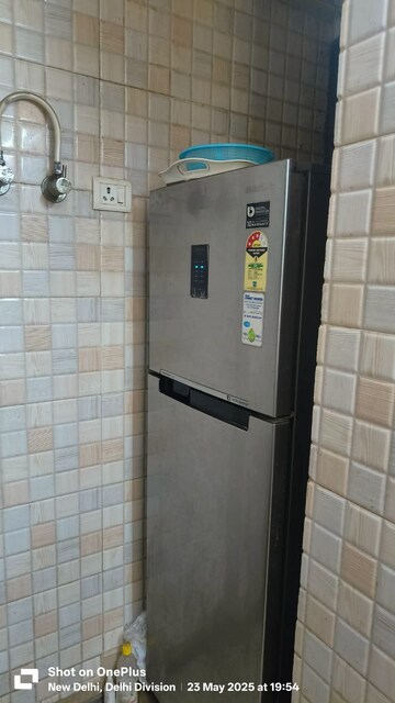 Kitchen in 1 BHK Builder Floor at Khirki Extension – for Rent