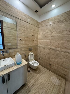 Bathroom in 4 BHK Villa at Sainik Farm – for Sale