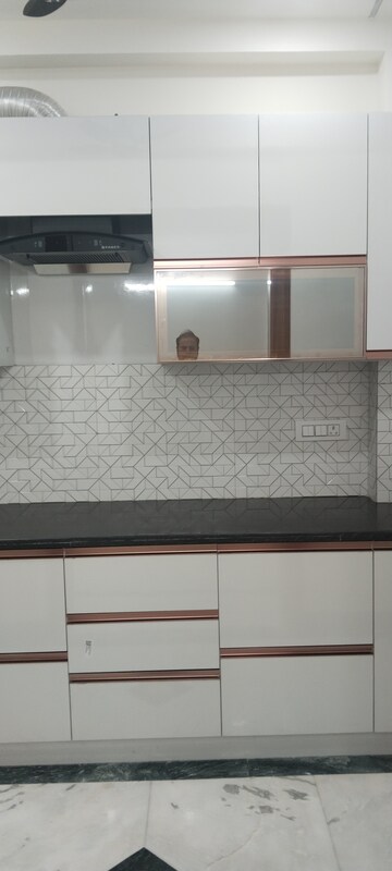 Kitchen in 3 BHK Builder Floor at Khirki Extension – for Rent