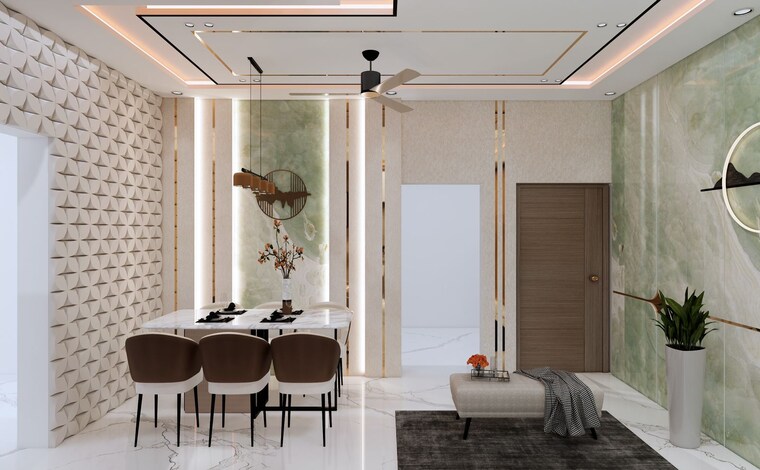 Living Room, m3m-sco 3 Bedroom 1000 Sq.Ft. Apartment In Sector 84 Gurgaon 8709144