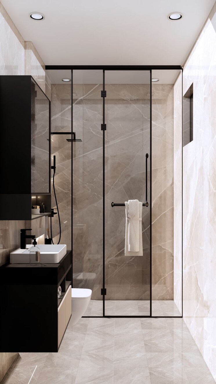 Bathroom, m3m-sco 3 Bedroom 1000 Sq.Ft. Apartment In Sector 84 Gurgaon 8709144