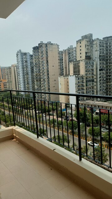 Balcony in 3 BHK Apartment at Amrapali Crystal Homes, Sector 76 – for Rent
