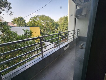 Balcony in 4 BHK Builder Floor at Saket – for Rent