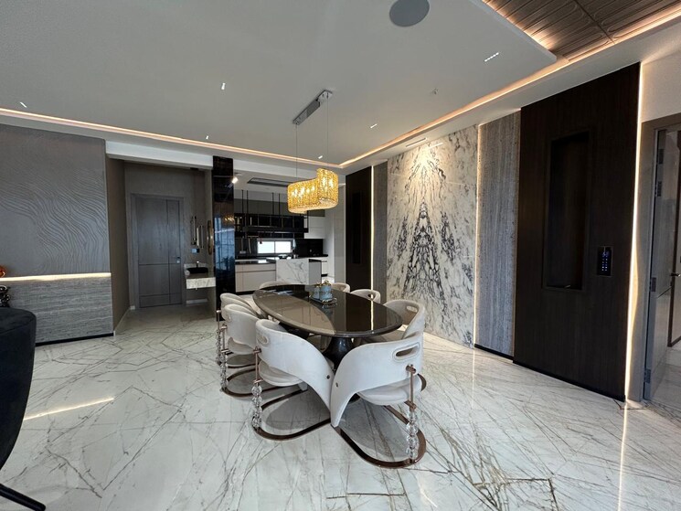 Living Room, sri-fortune-sonthalia-sky-villas 4 Bedroom 6333 Sq.Ft. Apartment In Kokapet Hyderabad 8709180