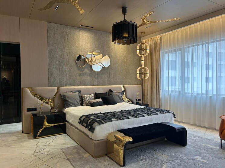 Bedroom, sri-fortune-sonthalia-sky-villas 4 Bedroom 6333 Sq.Ft. Apartment In Kokapet Hyderabad 8709180