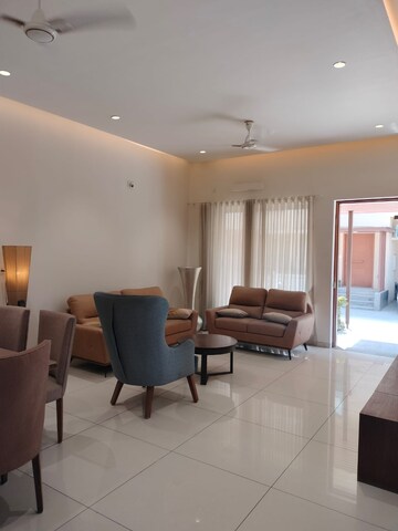 Living Room in 4 BHK Apartment at Bhayli – for Sale