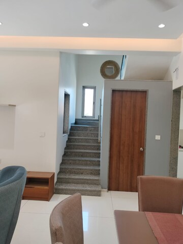 Staircase in 4 BHK Apartment at Bhayli – for Sale