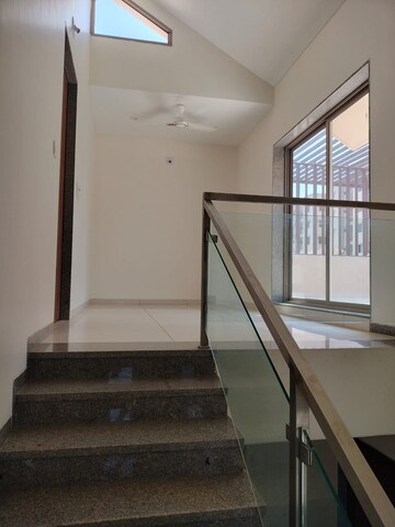Staircase in 4 BHK Apartment at Bhayli – for Sale