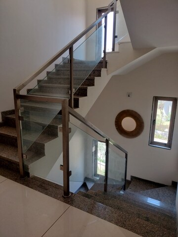 Staircase in 4 BHK Apartment at Bhayli – for Sale