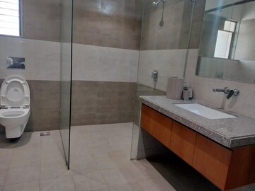 Bathroom in 4 BHK Apartment at Bhayli – for Sale