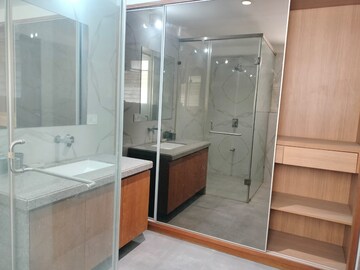 Bathroom in 4 BHK Apartment at Bhayli – for Sale