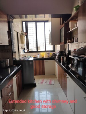Kitchen in 2 BHK Apartment at K Raheja Heights, Malad East – for Sale