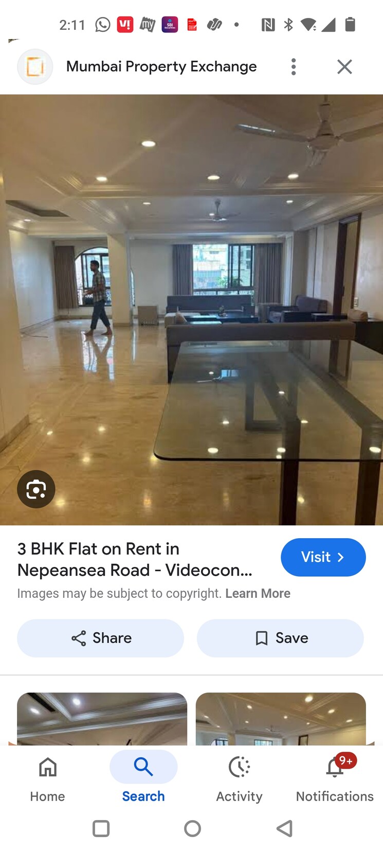 Kitchen, malabar hill 3 Bedroom 2200 Sq.Ft. Apartment In Malabar Hill Mumbai 8709340