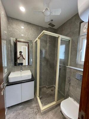 Bathroom in 3 BHK Builder Floor at Saket – for Sale