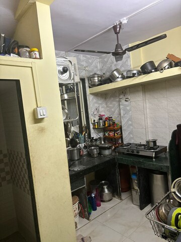Kitchen in Studio Apartment at Dombivli West – for Rent