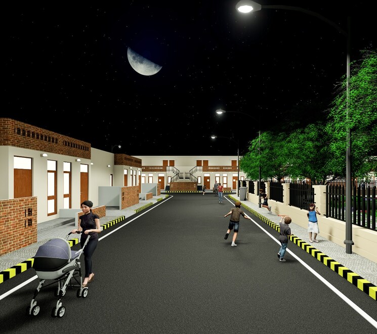  Parking, bijnor 3 Bedroom 1545 Sq.Ft. Villa In Bijnor Lucknow 8709644