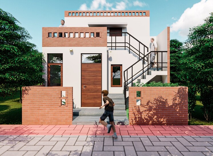 Exterior View, bijnor 3 Bedroom 1545 Sq.Ft. Villa In Bijnor Lucknow 8709644