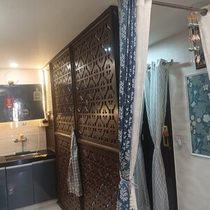 Kitchen in 3 BHK Builder Floor at Patrakar Colony – for Sale