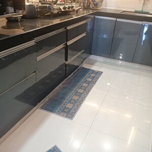 Kitchen in 3 BHK Builder Floor at Patrakar Colony – for Sale